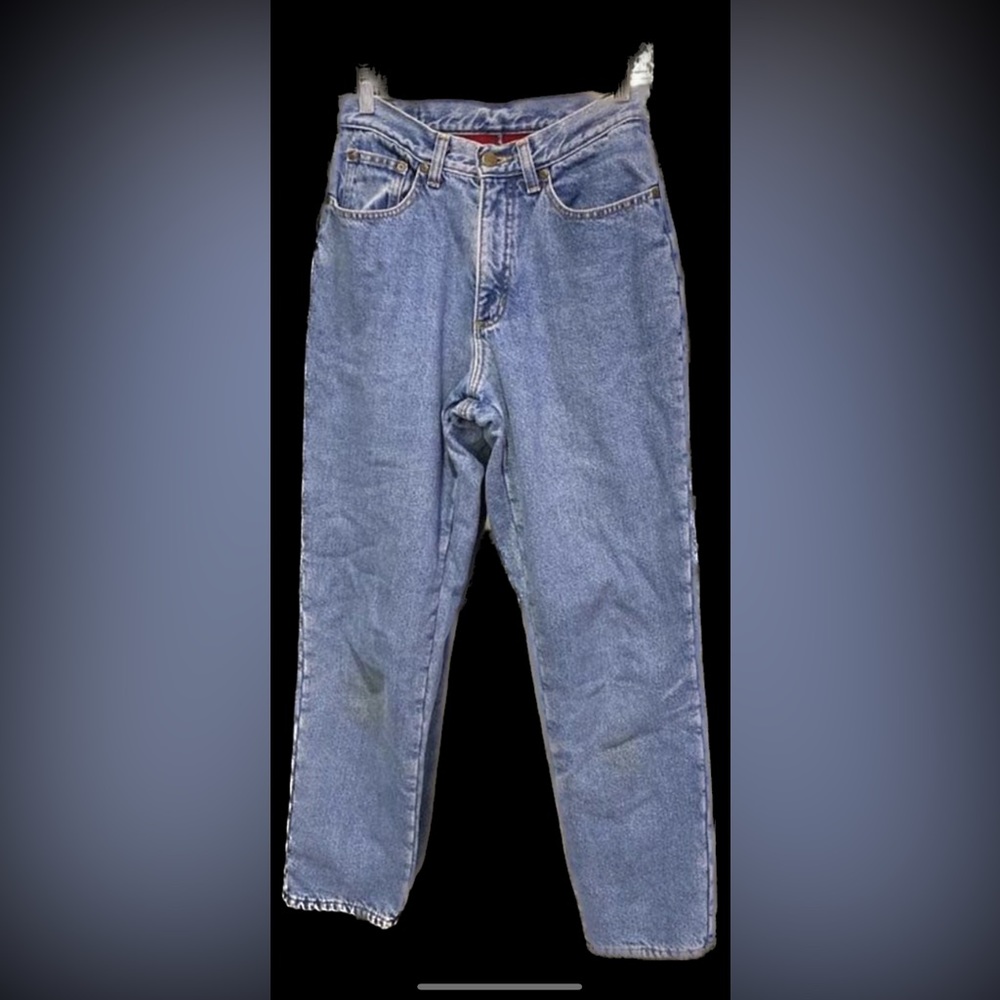 L.L. Bean womens fleece lined jeans